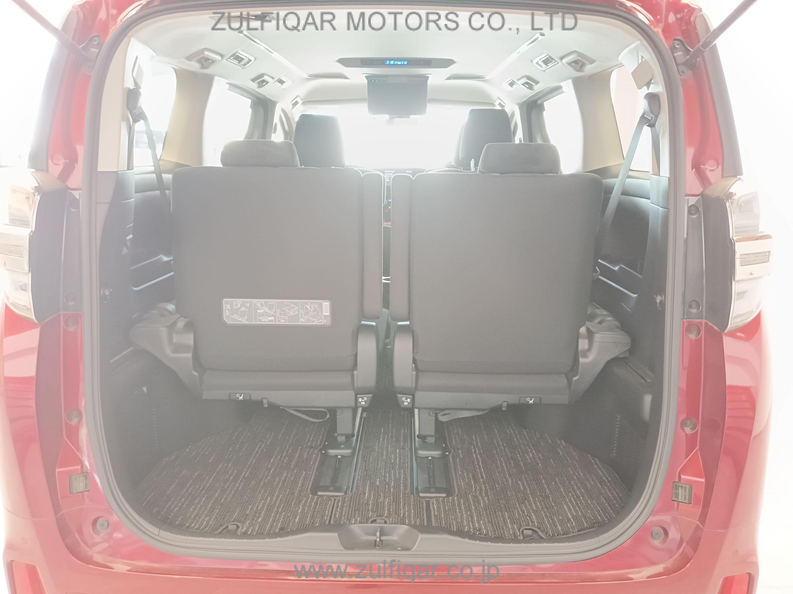 TOYOTA VELLFIRE 2020 Image 21