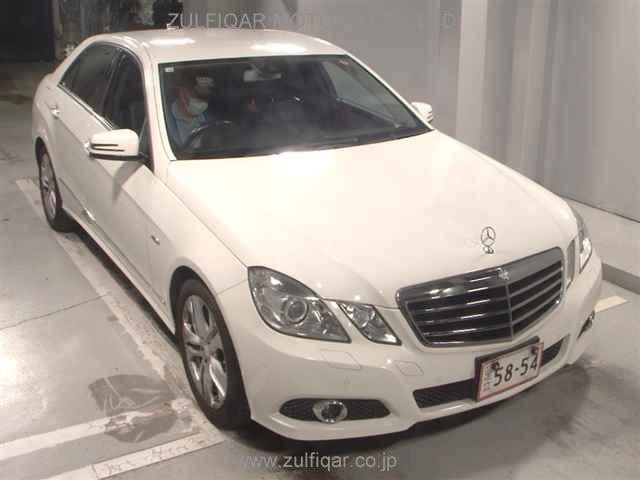 MERCEDES BENZ E CLASS 2010 Image 1