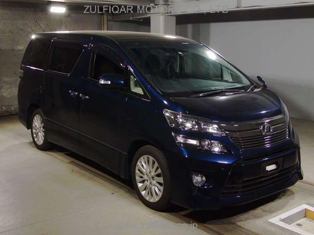 TOYOTA VELLFIRE 2013 Image 3