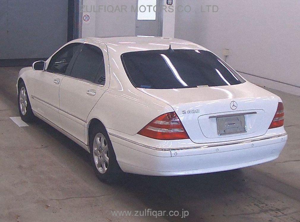 MERCEDES BENZ S CLASS 2002 Image 2