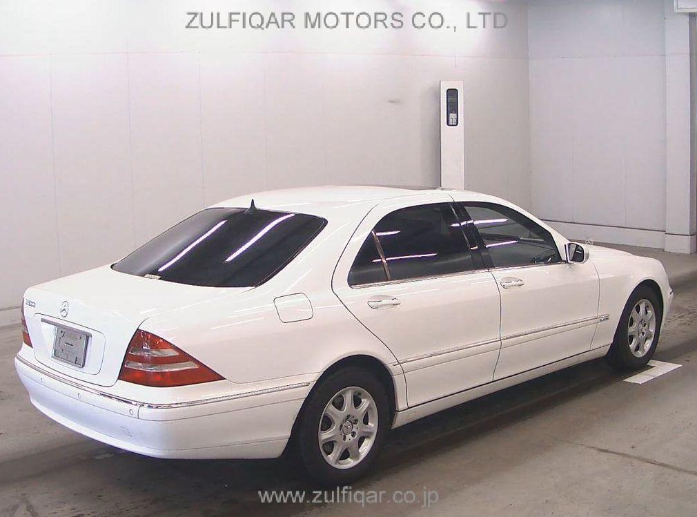 MERCEDES BENZ S CLASS 2002 Image 5