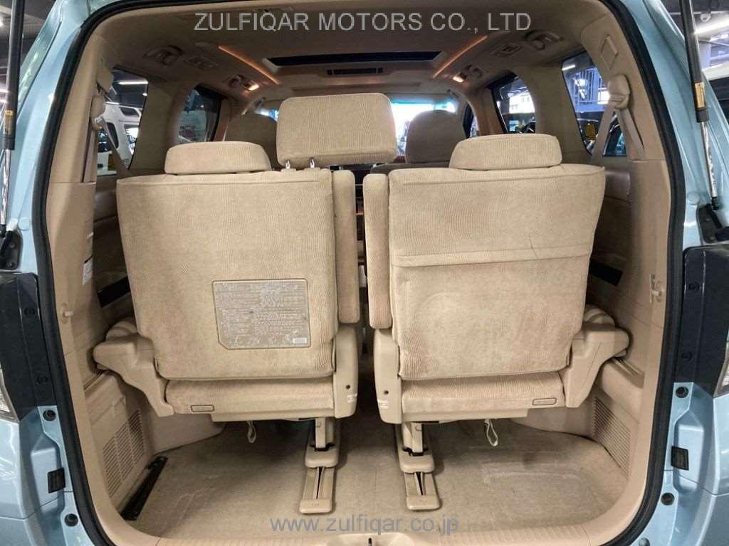TOYOTA VELLFIRE 2012 Image 12