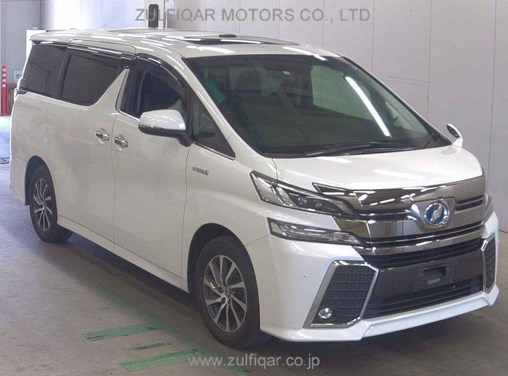 TOYOTA VELLFIRE 2017 Image 1