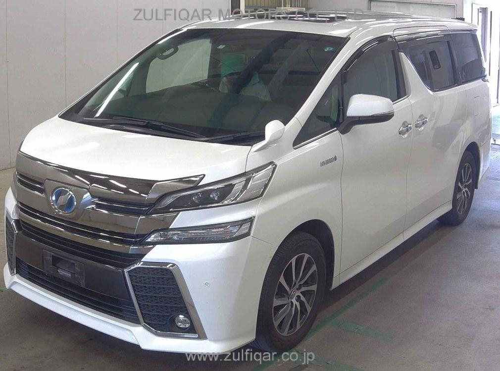 TOYOTA VELLFIRE 2017 Image 4