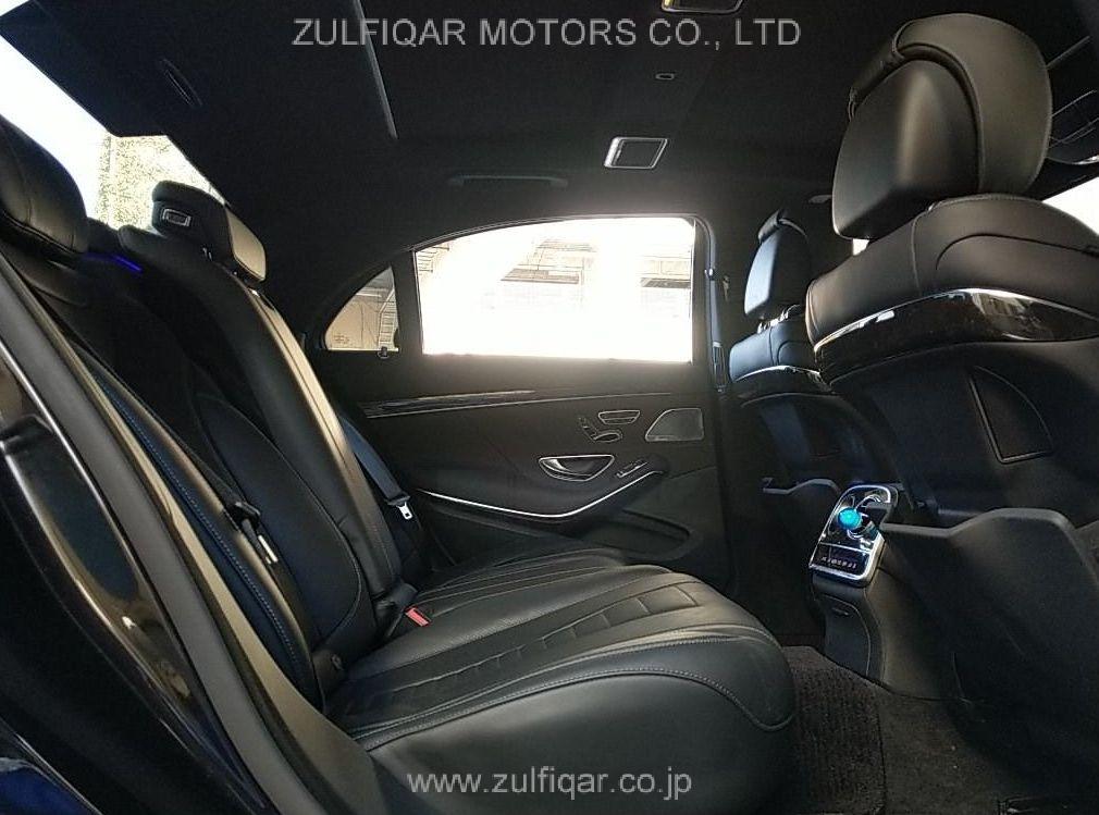 MERCEDES BENZ S CLASS 2015 Image 6