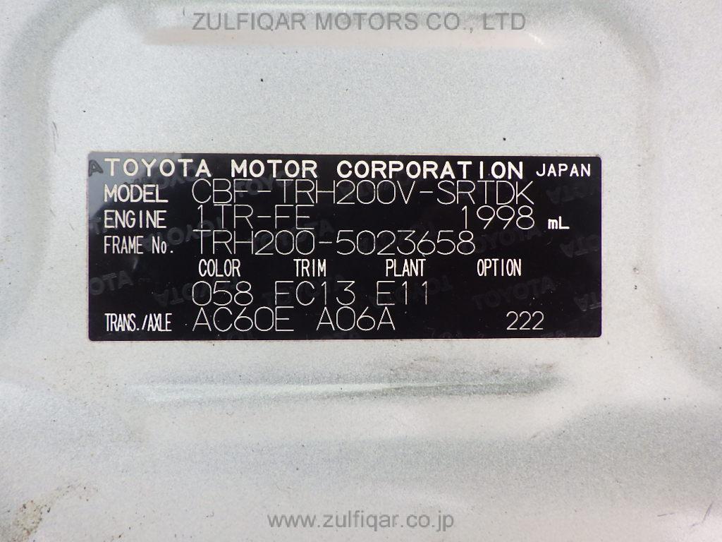 TOYOTA HIACE 2015 Image 28