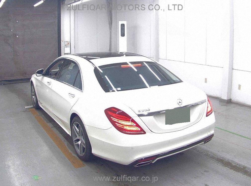 MERCEDES BENZ S CLASS 2013 Image 2