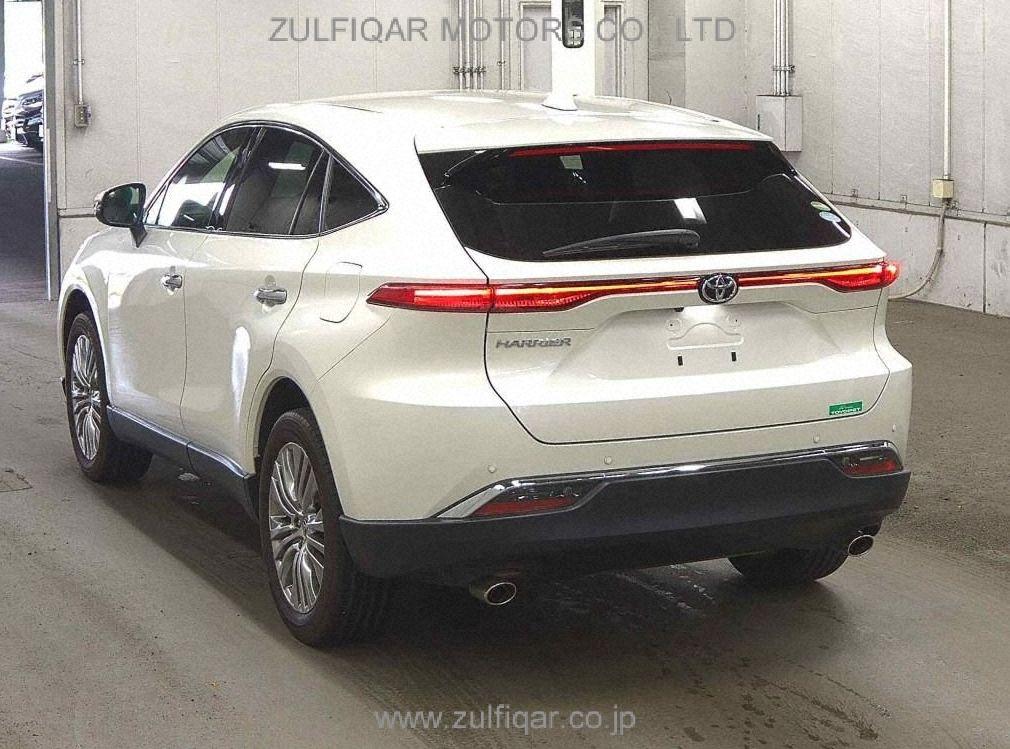 TOYOTA HARRIER 2021 Image 2