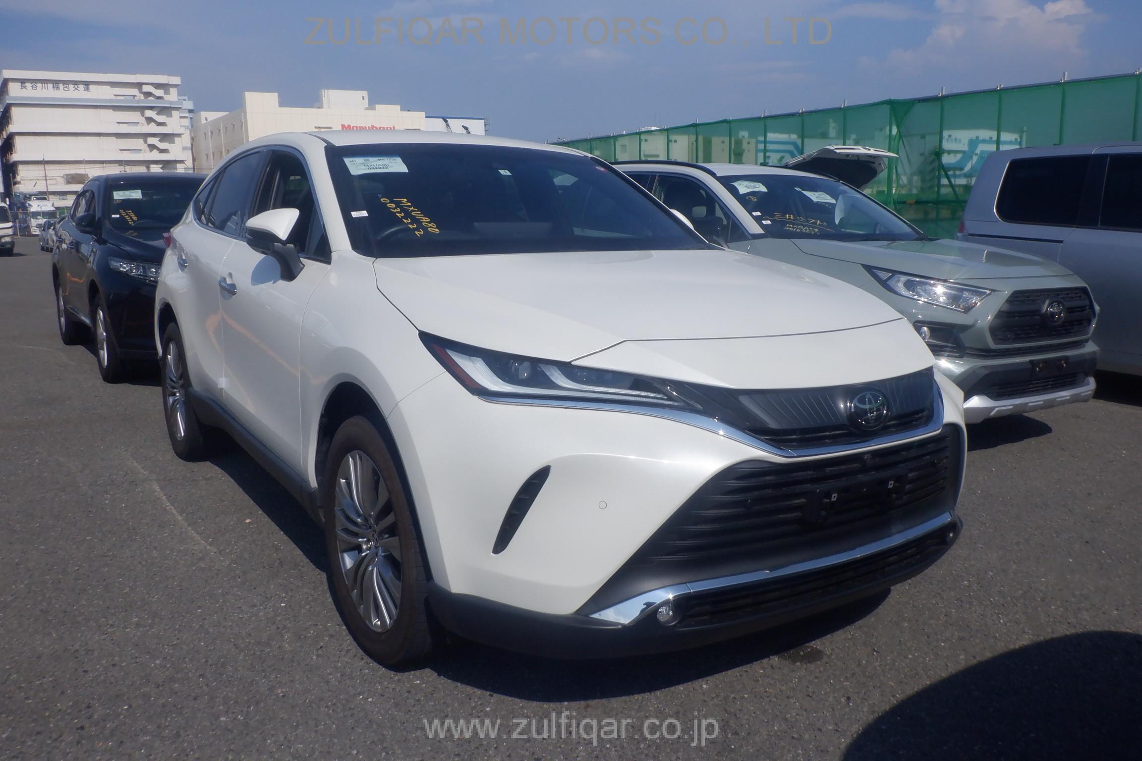 TOYOTA HARRIER 2021 Image 21