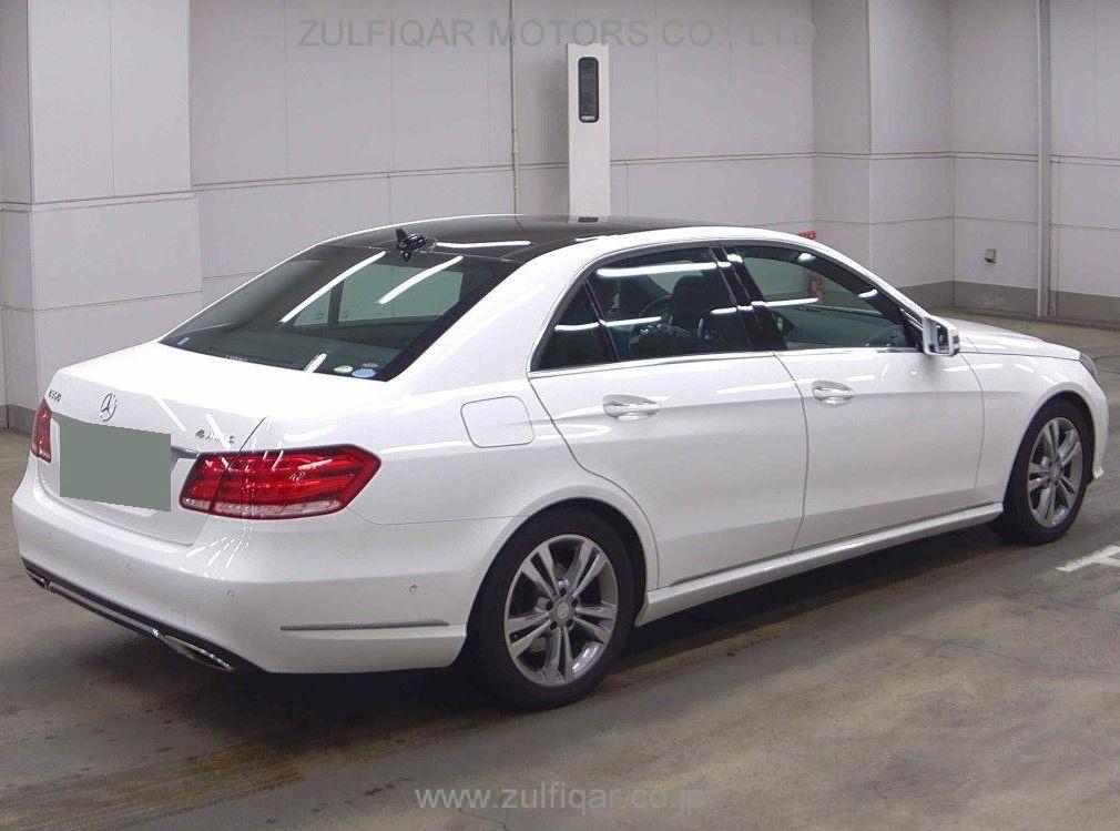 MERCEDES BENZ E CLASS 2013 Image 5