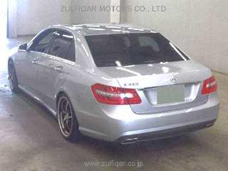 MERCEDES BENZ E CLASS 2011 Image 2