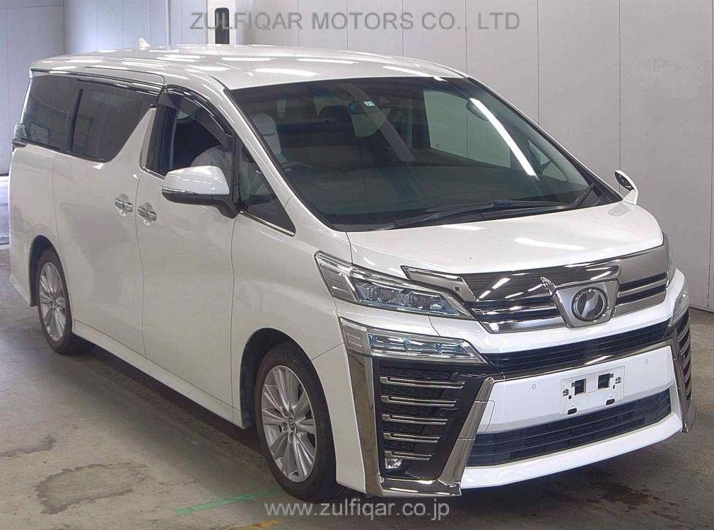 TOYOTA VELLFIRE 2019 Image 1