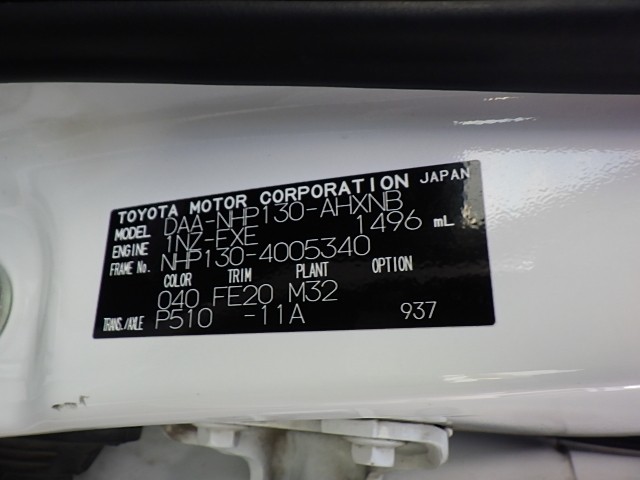 TOYOTA VITZ 2019 Image 28