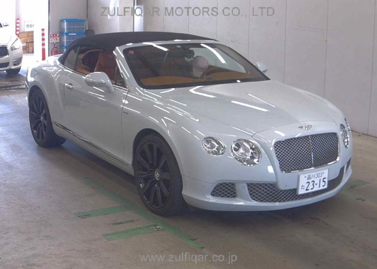 BENTLEY CONTINENTAL 2013 Image 1