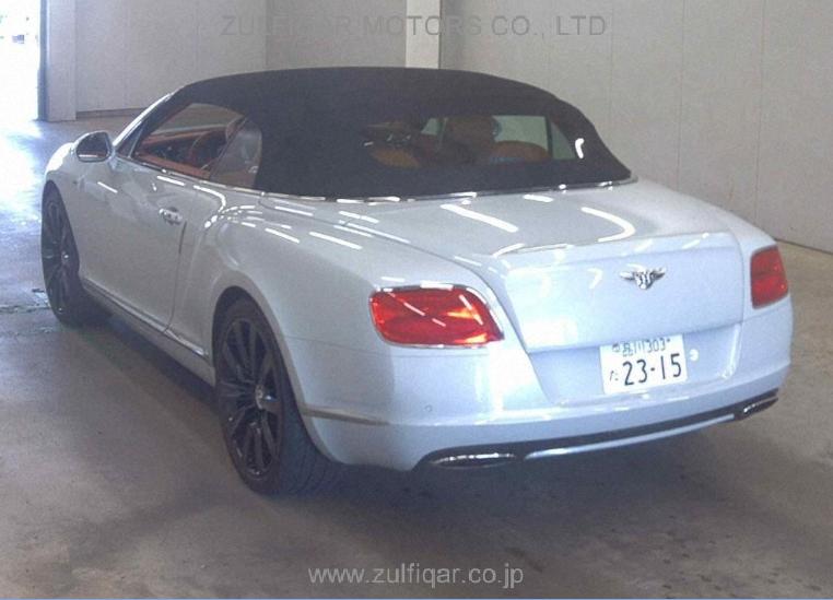 BENTLEY CONTINENTAL 2013 Image 2