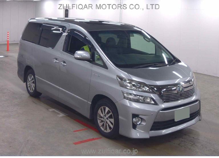 TOYOTA VELLFIRE 2012 Image 3