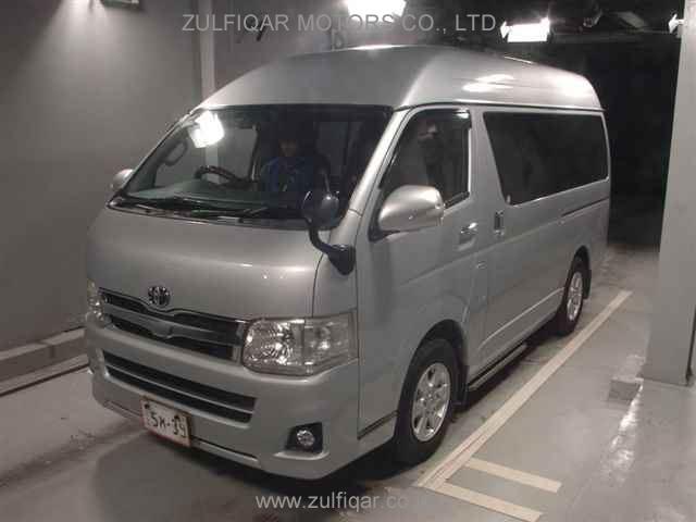 TOYOTA HIACE 2012 Image 4