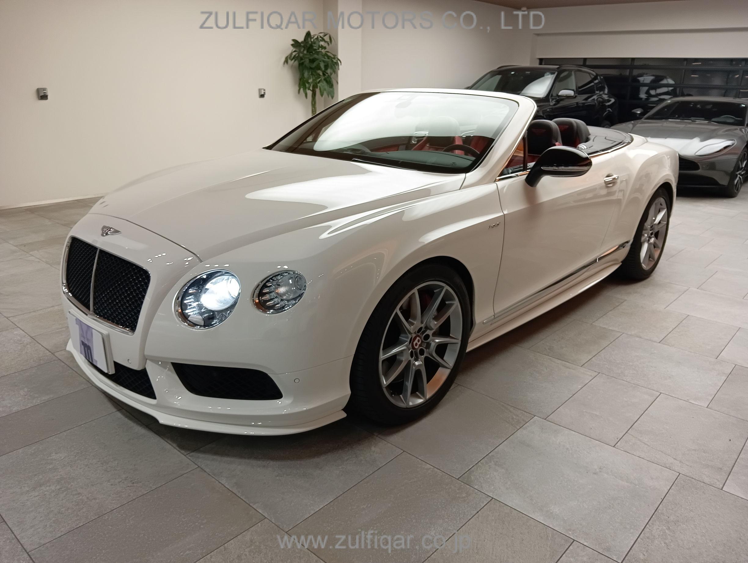 BENTLEY CONTINENTAL 2015 Image 1