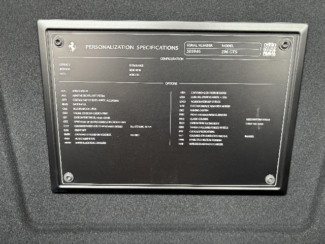 FERRARI 296GTS 2024 Image 45