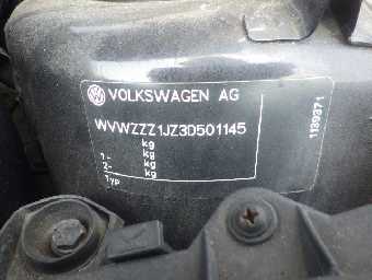 VOLKSWAGEN GOLF 2003 Image 24