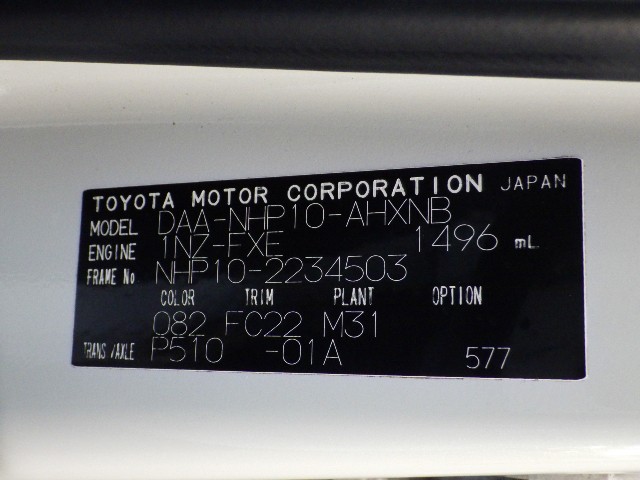 TOYOTA AQUA 2013 Image 35