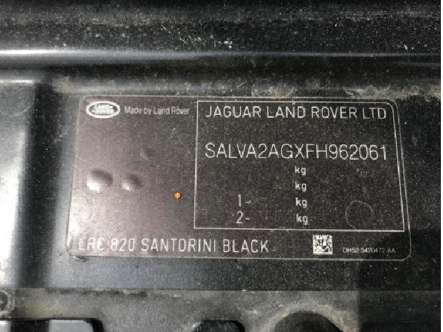 LAND ROVER RANGE ROVER EVOQUE 2014 Image 37