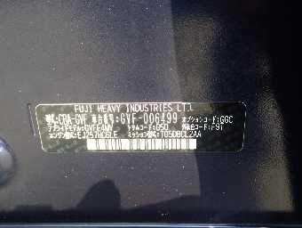 SUBARU IMPREZA 2013 Image 40