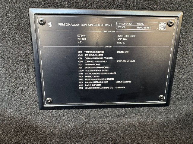 FERRARI SF90 STRADALE 2021 Image 56