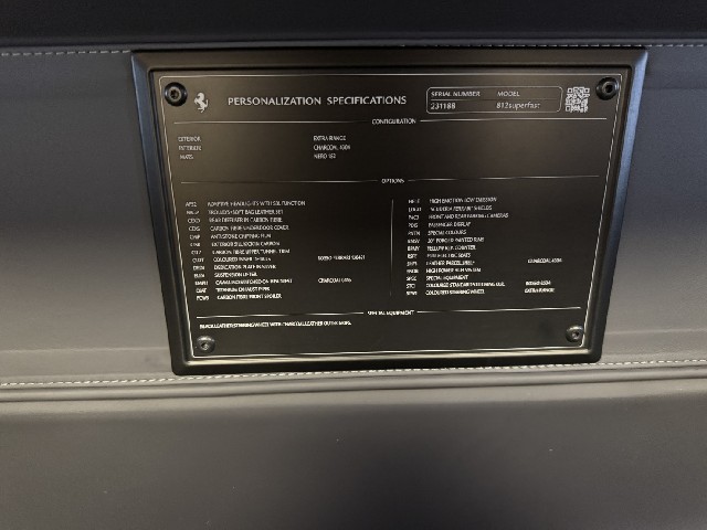 FERRARI 812 SUPERFAST 2018 Image 58