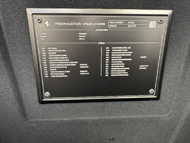 FERRARI 296GTS 2025 Image 68