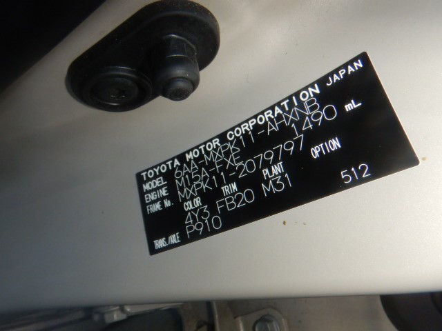 TOYOTA AQUA 2022 Image 27