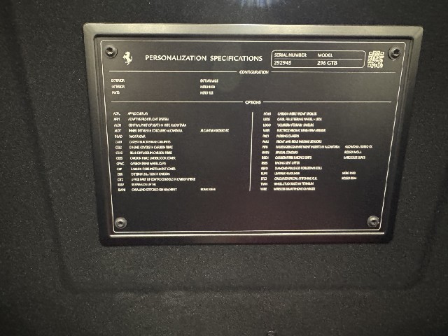 FERRARI 296GTB 2023 Image 50