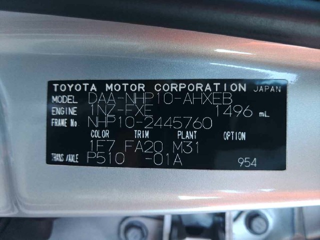 TOYOTA AQUA 2015 Image 36