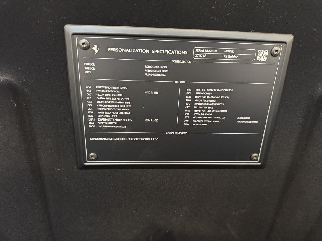 FERRARI F8 SPIDER 2021 Image 67