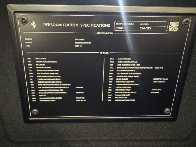 FERRARI 296GTS 2025 Image 67