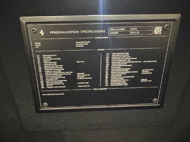 FERRARI 296GTS 2024 Image 64